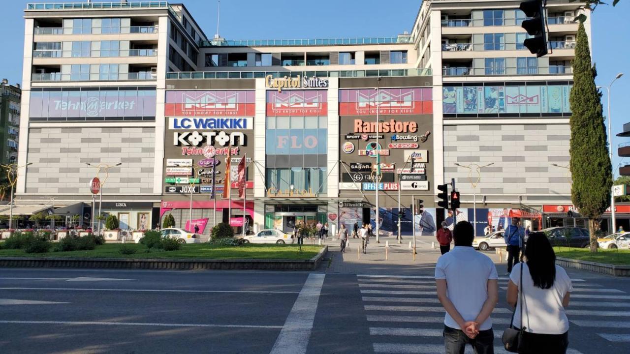 Ferienwohnung Diva Capitol Luxury Skopje Exterior foto