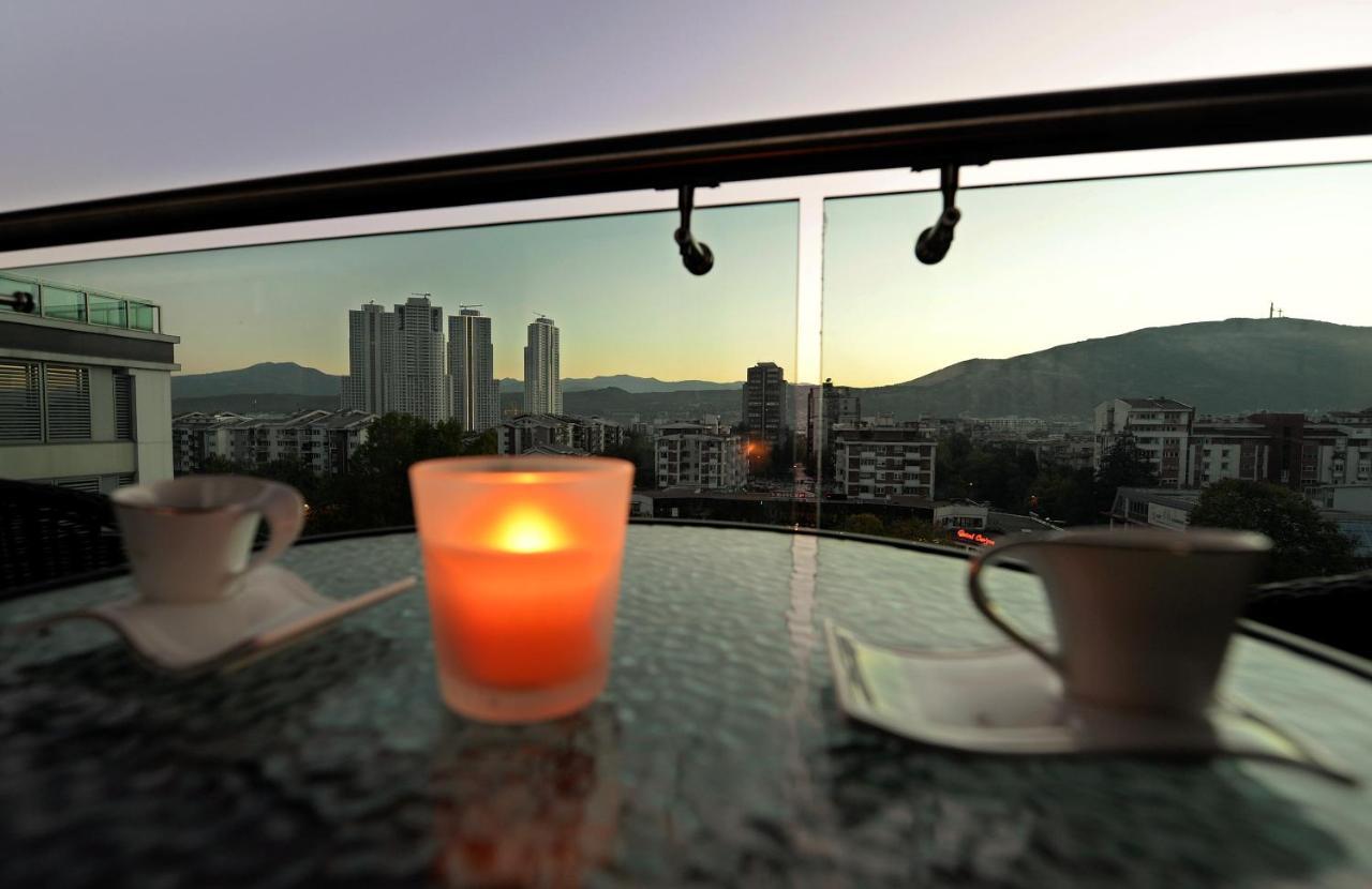 Ferienwohnung Diva Capitol Luxury Skopje Exterior foto