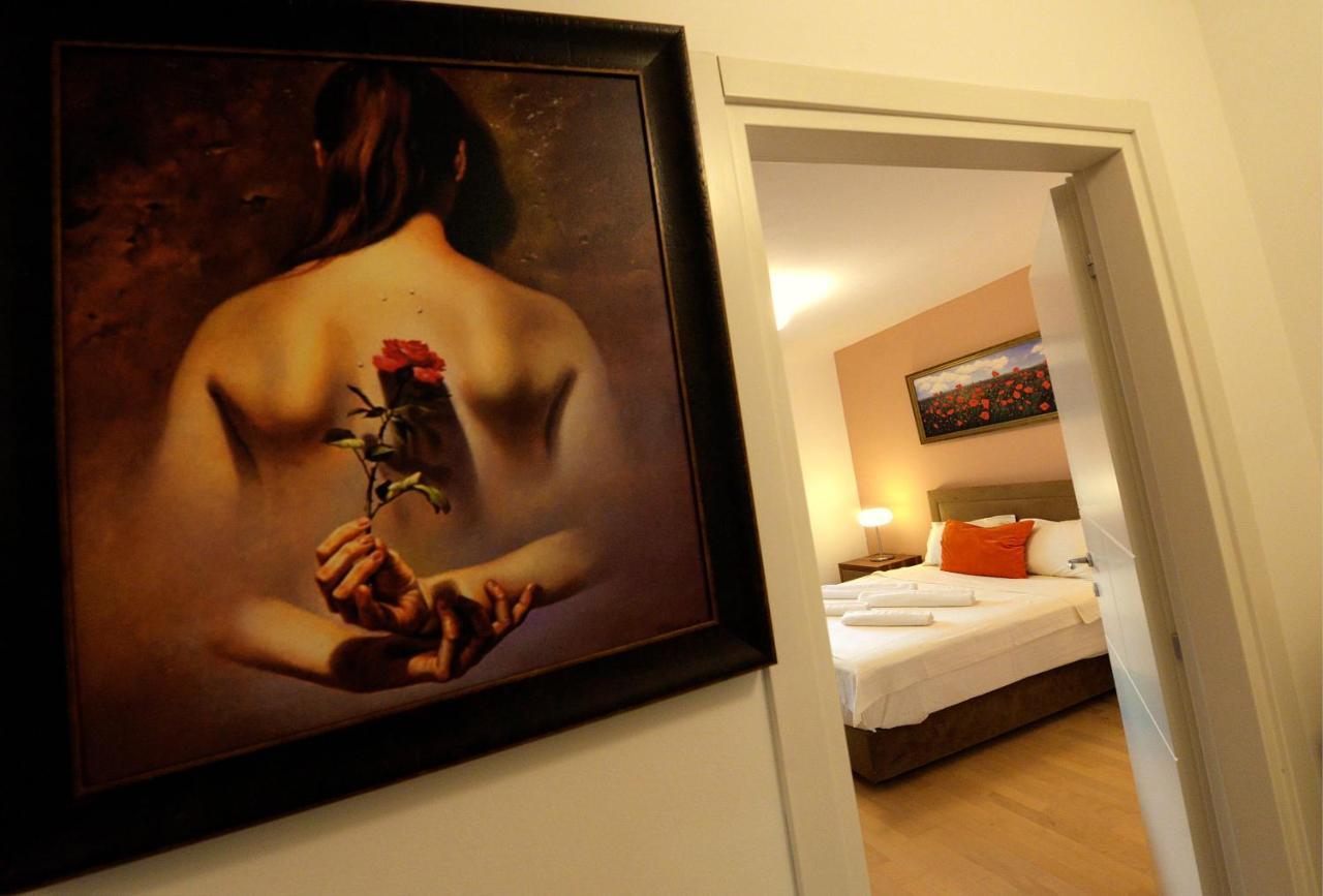 Ferienwohnung Diva Capitol Luxury Skopje Exterior foto